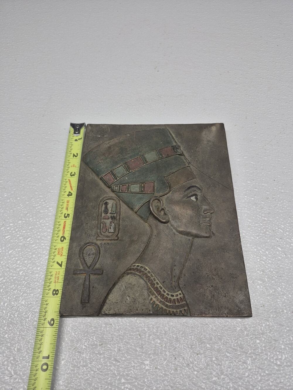 Vintage Egyptian Queen Nefertiti Wall Tile